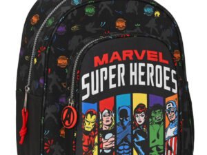 AVENGERS: MOCHILA 33 CM ADAPTABLE A CARRO SUPER HEROES