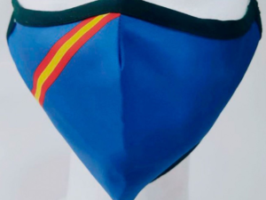 MASCARILLA HIGIENICA FONDO AZUL 85 LAVADOS TALLA L