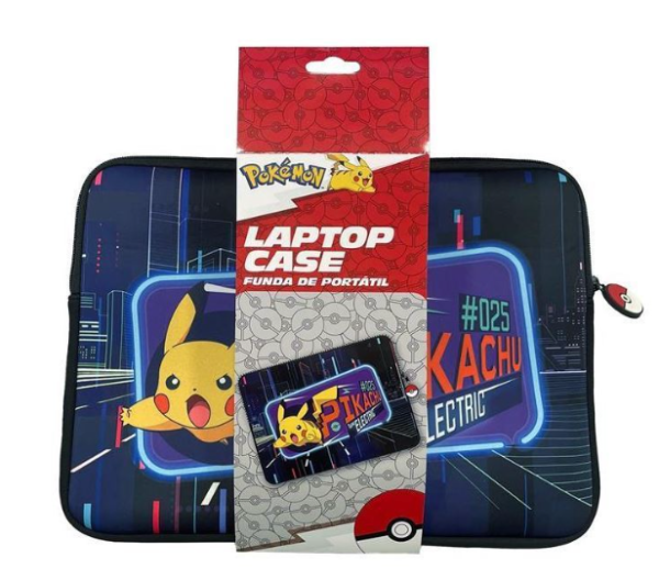 POKEMON: FUNDA PORTATIL PIKACHU 15”