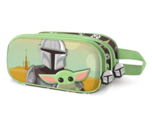 PORTATODO DOBLE 3D THE MANDALORIAN EYES DE STAR WARS