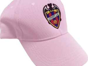 GORRA ESCUDO BORDADO ROSA. DEL LEVANTE