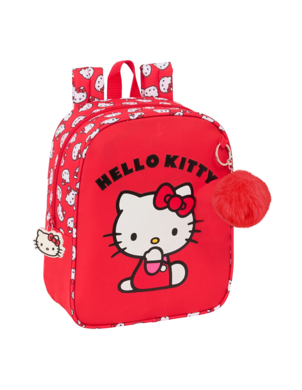 MOCHILA ADAPTABLE A CARRO ICONIC SANR DE HELLO KITTY 27cm