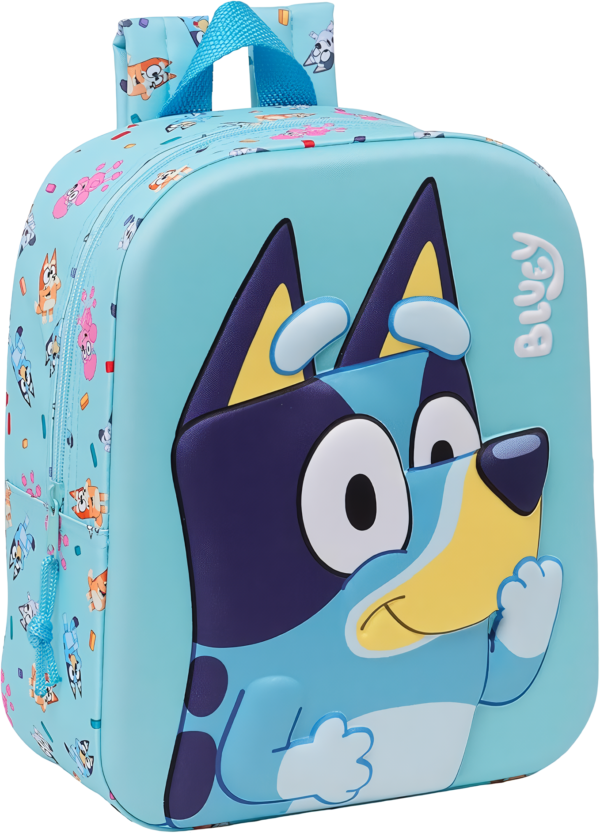 MOCHILA 3D GUARDERÍA DE BLUEY 27 cm