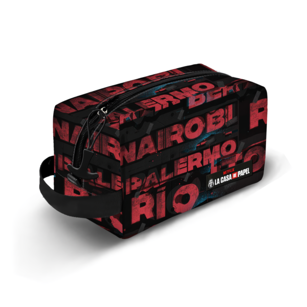 CASA DE PAPEL: BOLSA ASEO BRICK CITIES NETFLIX