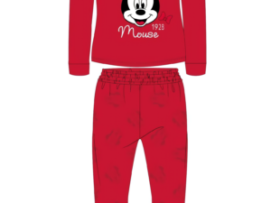 PIJAMA DE MINNIE DE TERCIOPELO SEDALINA - M/LARGA  T 4-9M