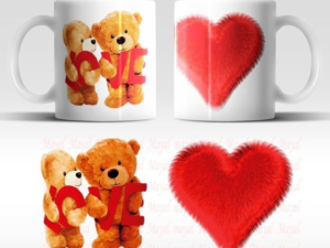 SAN VALENTÍN: TAZA CERÁMICA “BEAR LOVE” CON CAJA DE REGALO