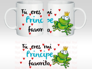 SAN VALENTÍN: TAZA CERÁMICA “PRINCIPE” CON CAJA DE REGALO
