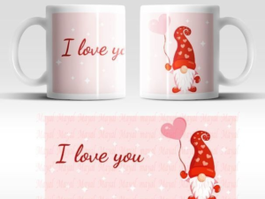 SAN VALENTÍN: TAZA CERÁMICA “I LOVE YOU” CON CAJA DE REGALO