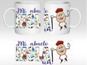 TAZA ABUELO C/CAJA REGALO MI ABUELO MOLA