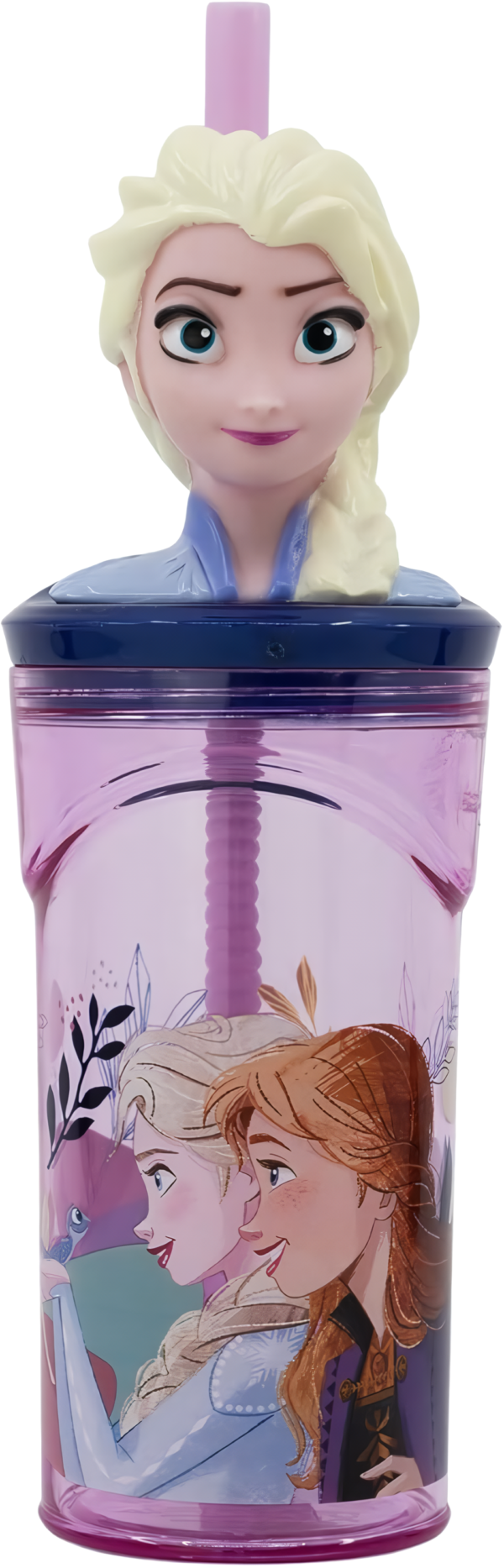 VASO CON FIGURA 3D FROZEN 360ML