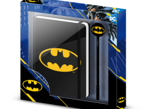 DIARIO CON BOLIGRAFO BATMAN BATSIGNAL