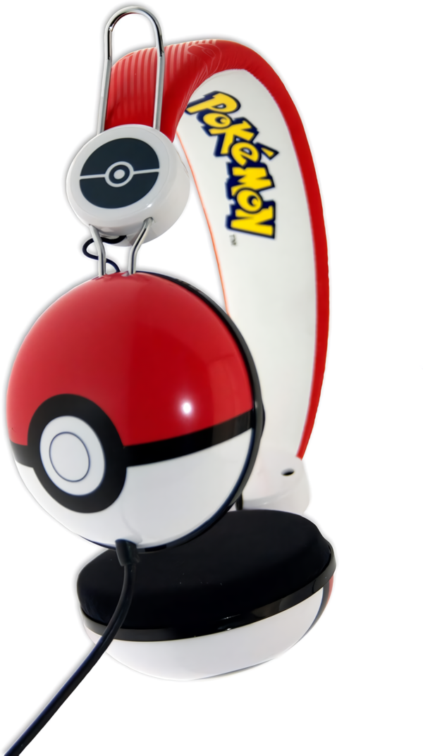 AURICULARES PICKACHU INFANTIL ROJO - Imagen 2