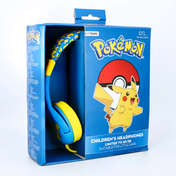 AURICULARES PICKACHU INFANTIL AZUL - Imagen 2