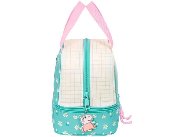 BOLSA PORTAMERIENDAS TEHERMO “PRETTY FLOWERS” DE PEPAPIG - Imagen 2