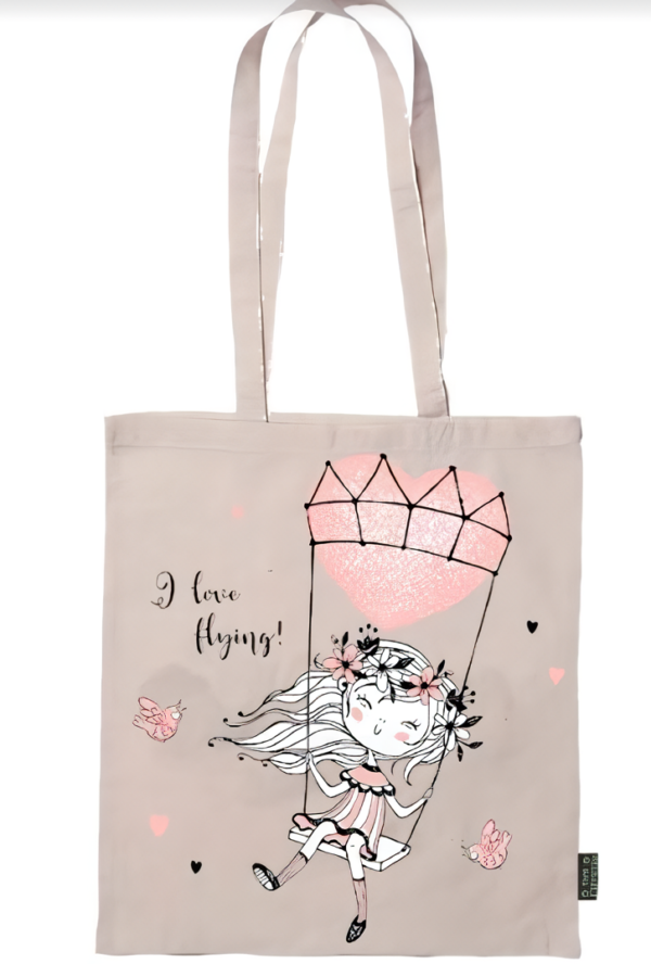 BOLSA SHOPPING LOVE FLYING VARIOS MODELOS - Imagen 3