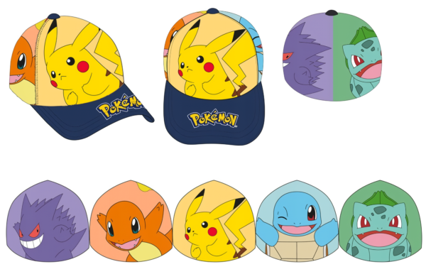 POKÉMON: GORRA INFANTIL GRUPO POKÉMON