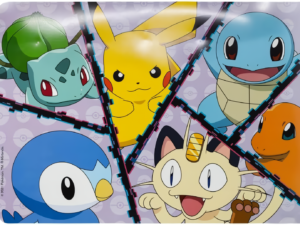 MANTEL INDIVIDUAL DISTORSIÓN POKEMON
