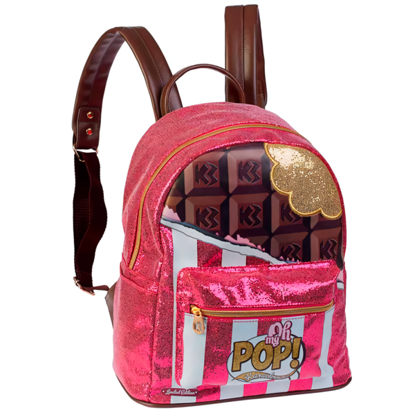 MOCHILA FASHION “CHOCOLAT” DE OH POP
