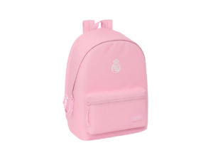 MOCHILA DOBLE PARA PORTATIL 15,6” + USB  44 CM ROSA