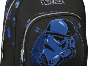 MOCHILA INFANTIL ESCAPE CON CARRO DE STAR WARS 33 cm