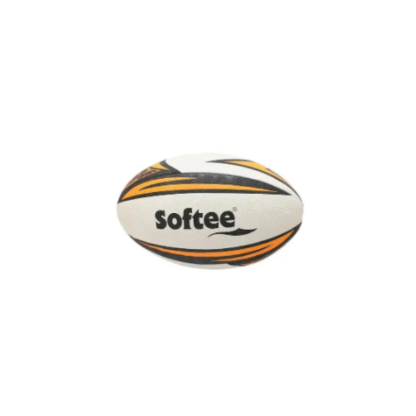 BALÓN RUGBY SENSI SOFTEE BLANCO/NEGRO/DORADO CD: 0003006