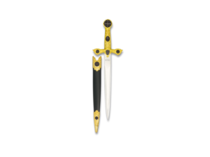 DAGA TEMPLARIA DORADA CON FUNDA MOD 3210811