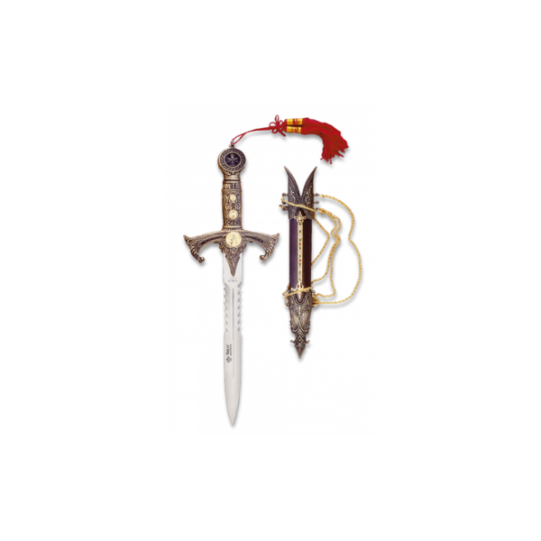 DAGA TEMPLARIOS CON FUNDA MOD 3131211