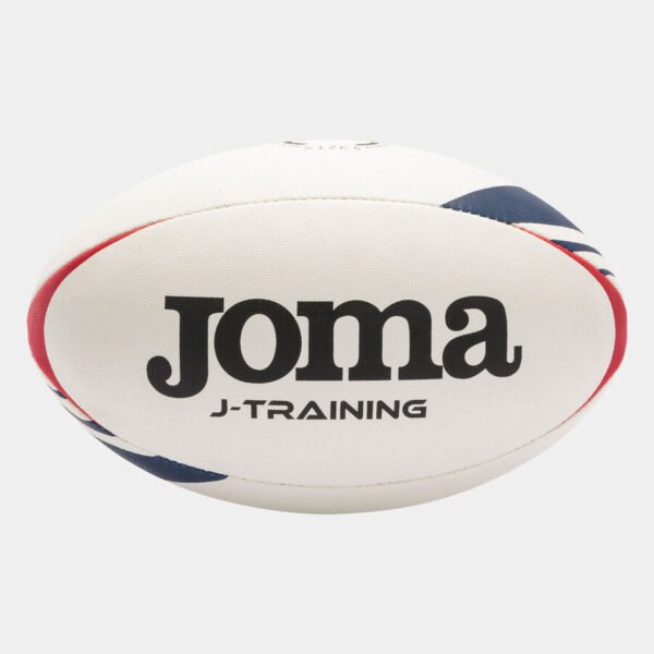 BALÓN RUGBY J-TRAINING JOMA BLANCO/ROJO CD: 400679