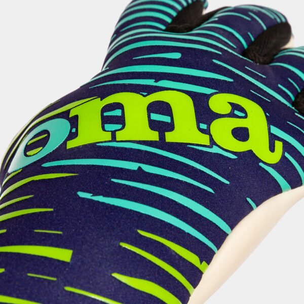GUANTES DE PORTERO FÚTBOL JOMA GK PANTHER VERDE TURQUESA3