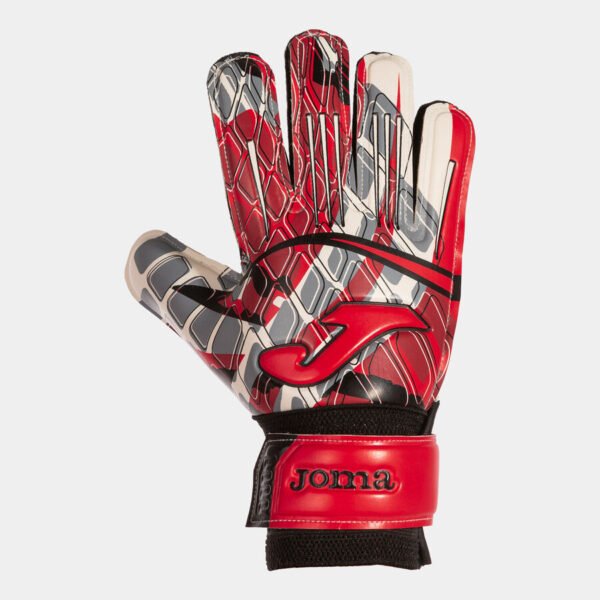 GUANTES DE PORTERO FÚTBOL JOMA CALCIO23 ROJO NEGRO