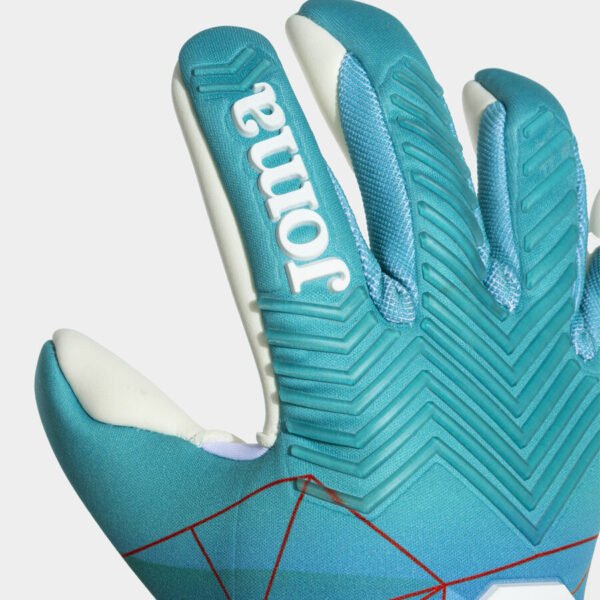 GUANTES DE PORTERO FÚTBOL JOMA ÁREA 24 TURQUESA FLÚOR3