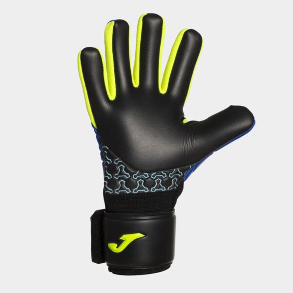 GUANTES DE PORTERO FÚTBOL JOMA BRAVE ROYAL AMARILLO FLÚOR1