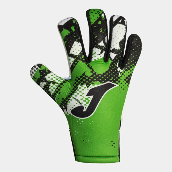 GUANTES DE PORTERO FÚTBOL JOMA HUNTER VERDE FLÚOR NEGRO