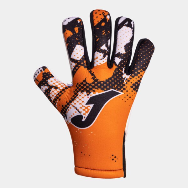 GUANTES DE PORTERO FÚTBOL JOMA HUNTER NARANJA FLÚOR NEGRO