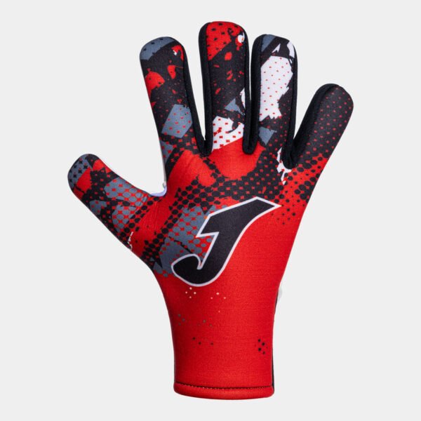 GUANTES DE PORTERO FÚTBOL JOMA HUNTER ROJO NEGRO
