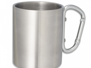 VASO METALICO CON MOSQUETON BARBARIC MOD 33928
