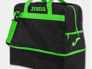 BOLSA DEPORTE JOMA EXTRA-GRANDE BICOLOR TRAINING III NEGRO VERDE FLUORCD: 400007.117