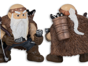 FIGURA DE RESINA VIKINGO ARCO DE FLECHAS 10,5 CM COD: 39648