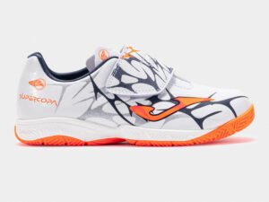 ZAPATILLA FUTBOL SALA JOMA TOP FLEX JR 25 INDOOR JUNIOR BALNCO CD: SCJS2502INV