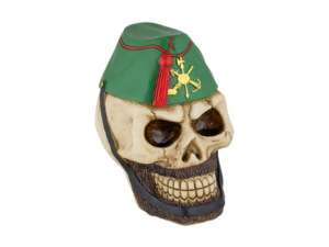 FIGURA DE RESINA CALAVERA LEGIONARIO 10 CM COD: 39374