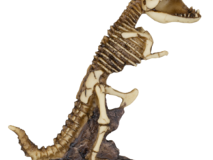 FIGURA DE RESINA ESQUELETO DINOSAURIO 18 cm.  COD: 39619