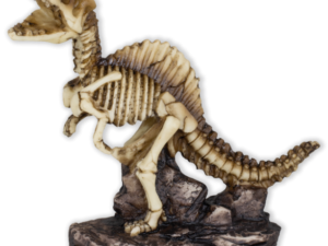 FIGURA DE RESINA ESQUELETO DINOSAURIO 14 cm.  COD: 39620