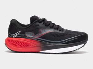 ZAPATILLA RUNNING JOMA TITANIUM MEN 25 HOMBRE NEGRO ROJO COD: RTITAS2501