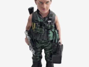 FIGURA DE RESINA AMERICAN CORPS SOLDADO 16,5 CM COD: 39435