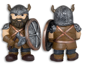 FIGURA DE RESINA VIKINGO HACHA 10,5 CM COD: 39644