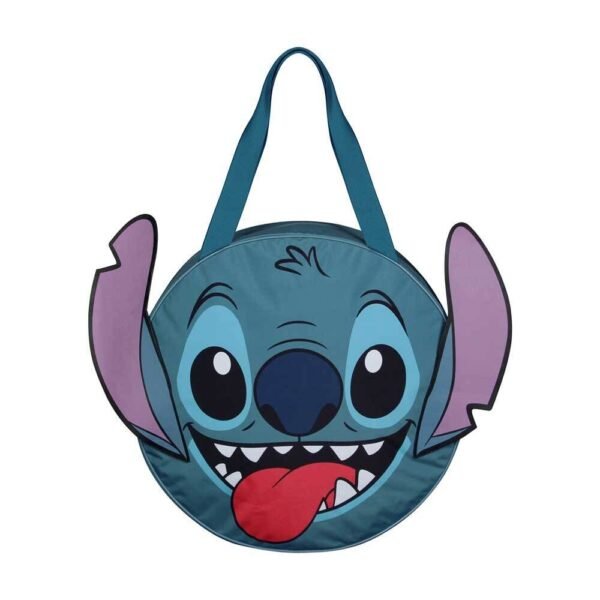 BOLSA PLAYERA DISNEY STITCH JUMBO FACE. COD: 0407499KRM11