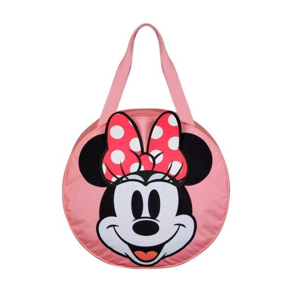 BOLSA PLAYERA DISNEY MINNIE JUMBO FACE. COD: 0407503KRM111