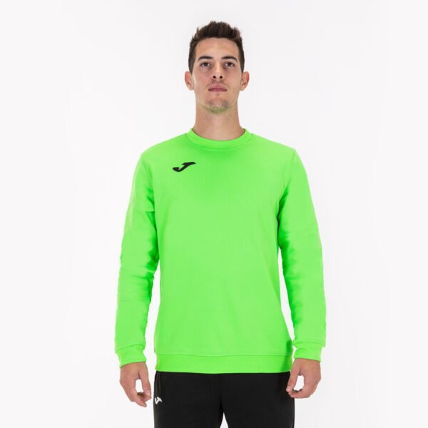 SUDADERA HOMBRE JOMA CAIRO II VERDE FLÚOR CD: 101333.0204
