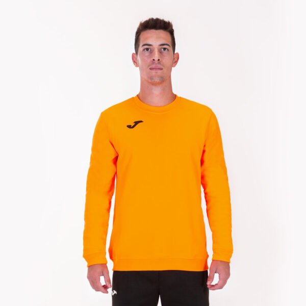 SUDADERA HOMBRE JOMA CAIRO II NARANJA FLÚOR CD: 101333.0504