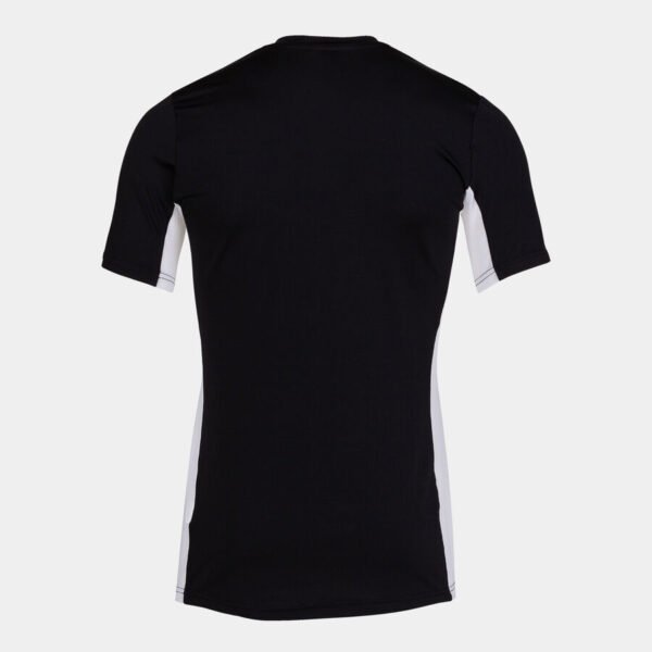 CAMISETA BALONMANO PERFORMANCE MANGAS CORTA NEGRO BLANCO - Imagen 2